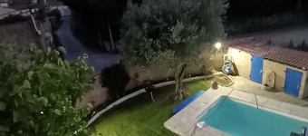Private pool villa ☀️ not overlooked • Air conditioning - 3ch - Terrace / parking