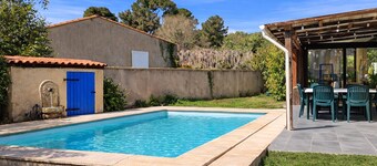 Private pool villa ☀️ not overlooked • Air conditioning - 3ch - Terrace / parking