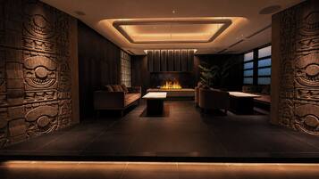 Sala de estar en el lobby