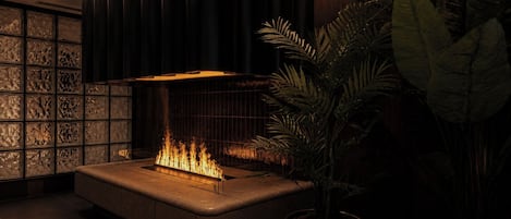 Sala de estar en el lobby