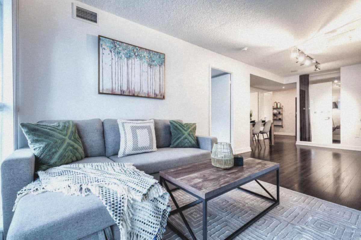 Apartment, Balcony, City View | Living area