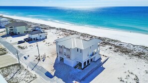 On the beach - Brand New, Luxury Beachfront Vacation Home in Pensacola Beach! (Pensacola Beach)