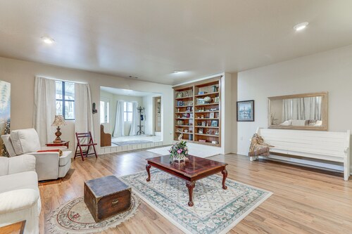 Rural Group Getaway w/ Creek Access in Berryville!