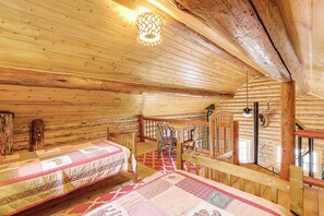 House (2 Bedrooms) | Interior - Wild Adventures in Eureka! Amish-crafted Cabin (Eureka)