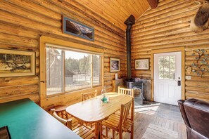 House (2 Bedrooms) | Interior - Wild Adventures in Eureka! Amish-crafted Cabin (Eureka)