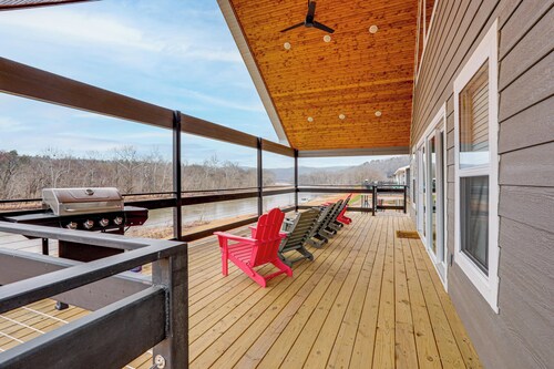 Float the Current! Riverfront Ozark Home w/ Deck