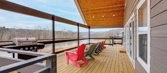 Float the Current! Riverfront Ozark Home w/ Deck