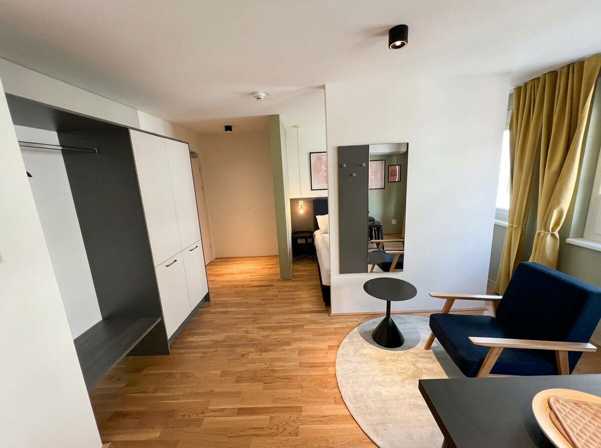 Studio – deluxe | Oppholdsområde