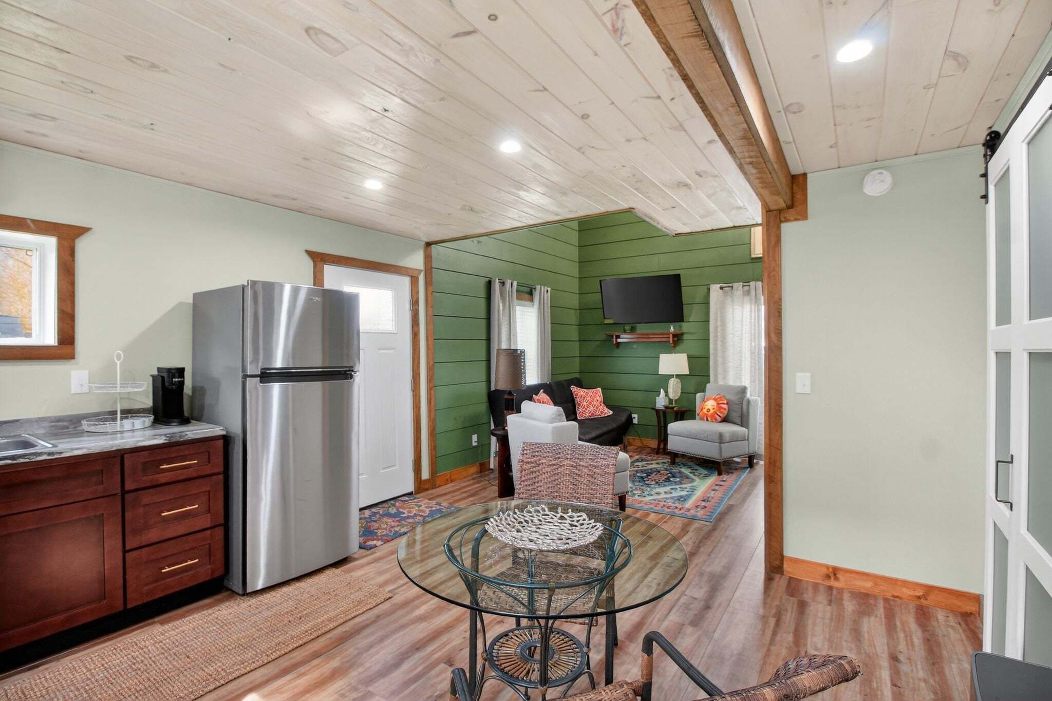 平房, 1 間臥室 | 起居區