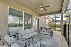 Terrace/patio - St4119ot Solterra Resort 6 Bedroom Home (Davenport)