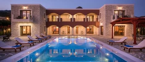 Villa, Balcony, Courtyard View | Pool