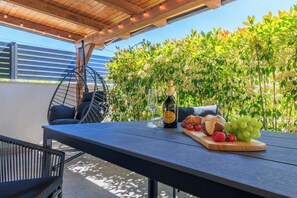 Opções para refeição ao ar livre