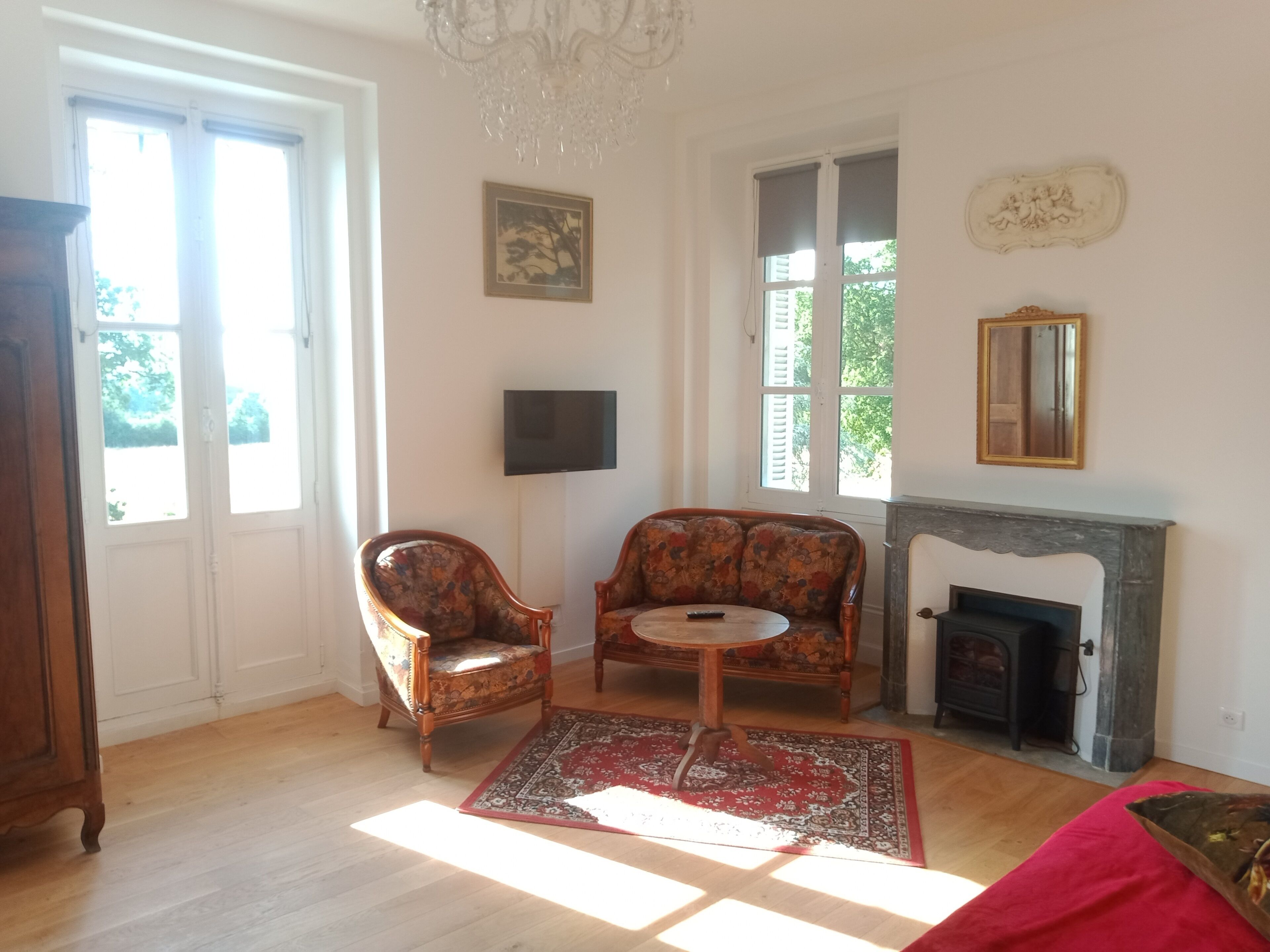 Suite Luxury, balcone, vista parco | Interni