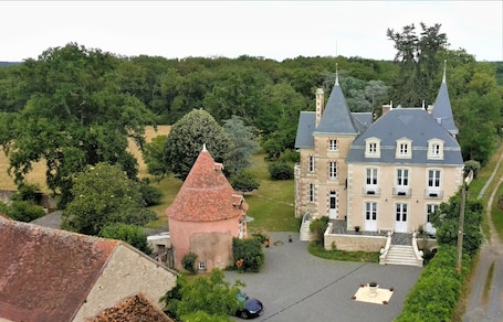 Aerial view. VILLA SAINT-PIERRE