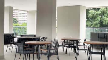 Opções para refeição ao ar livre