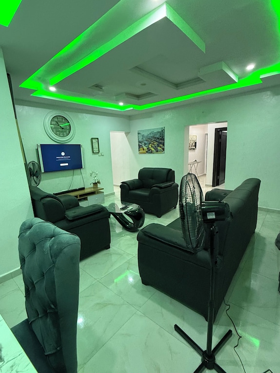 2-bed Apt In Charming Lagos With Ac Wifi, Located At Baruwa Ipaja - Lagos