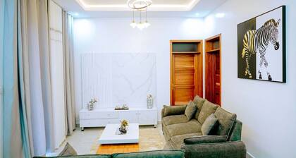 Charming 2-bedroom house with AC in beautiful Kigali