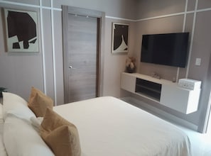Leilighet, 1 soverom, røyk, terrasse | Romfasilitet