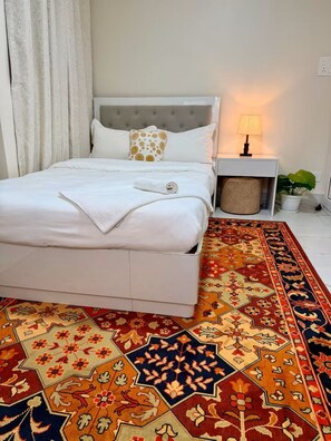 1 bedroom, iron/ironing board, WiFi, bed sheets - Cozy Bedroom with Kitchen in Bouddha Tinchuli (Bagmati Province)