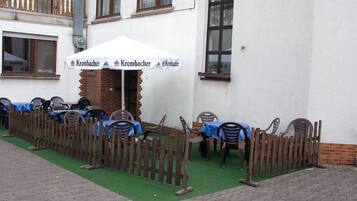 Udendørs spisemuligheder