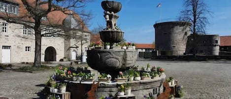 Enceinte de l’hébergement