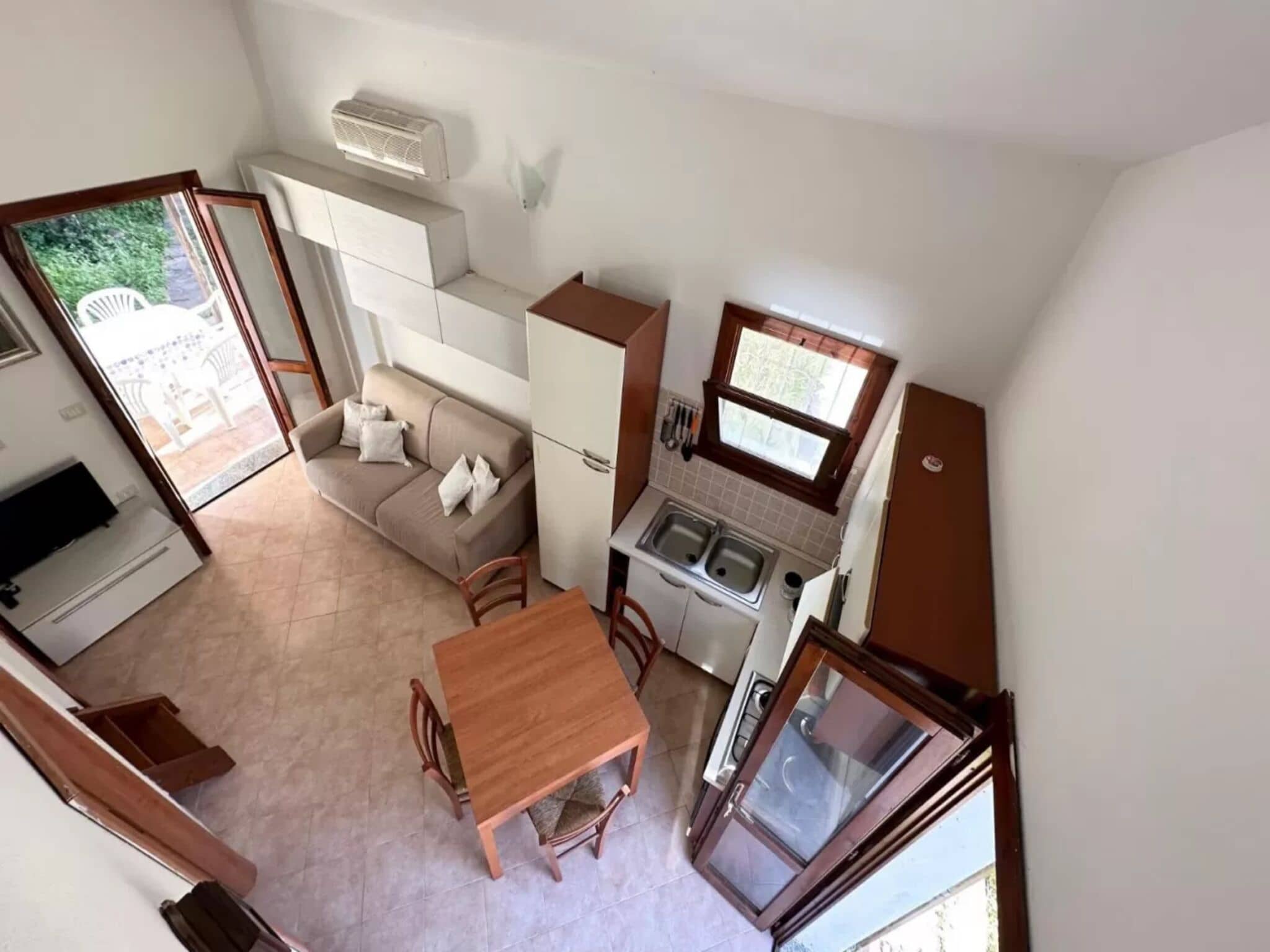 Villa - 2 sovrum - uteplats - utsikt mot trädgården | Vardagsrum