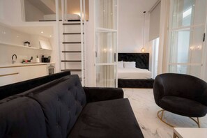 Iron/ironing board, WiFi, bed sheets - 4 Elemental Living Suites - Wind (Nea Moudania)