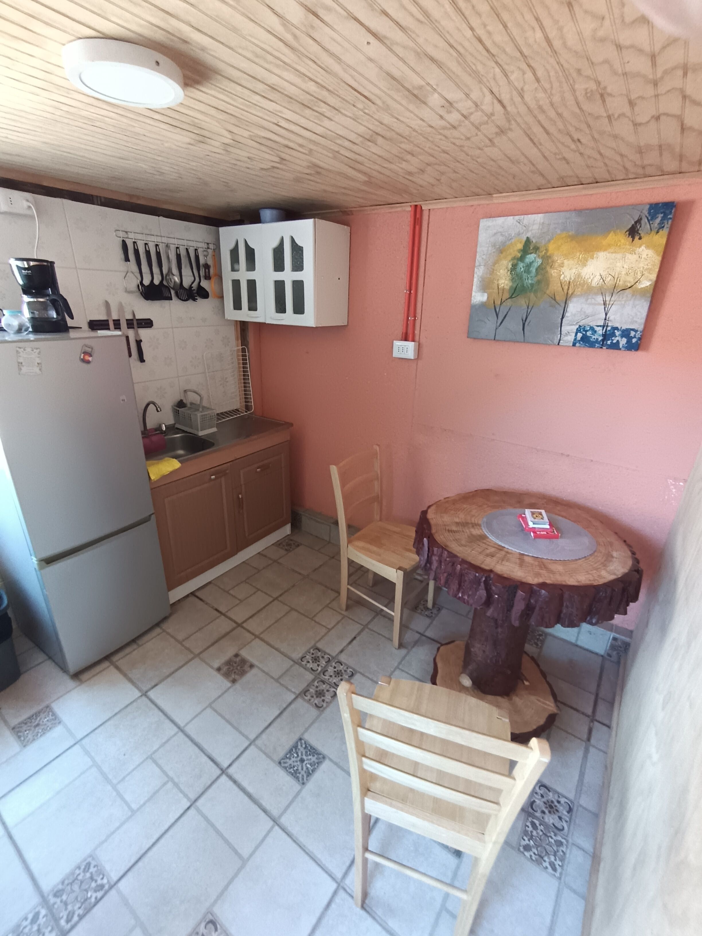 Standard Apartment, Patio | Private kitchen