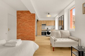 1 Schlafzimmer, kostenloses WLAN, Bettwäsche