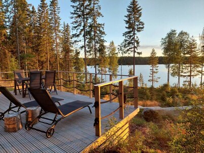 Holiday home with outdoor Jacuzzi and Sauna