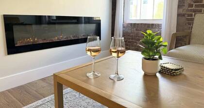 Modern 2BR Apt w Electric Fireplace By KeenStays
