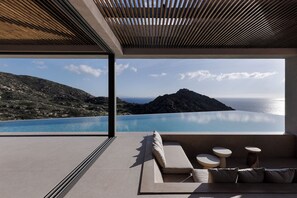 Seasonal outdoor pool - Crimson View Villa by Hide Out (Ios)
