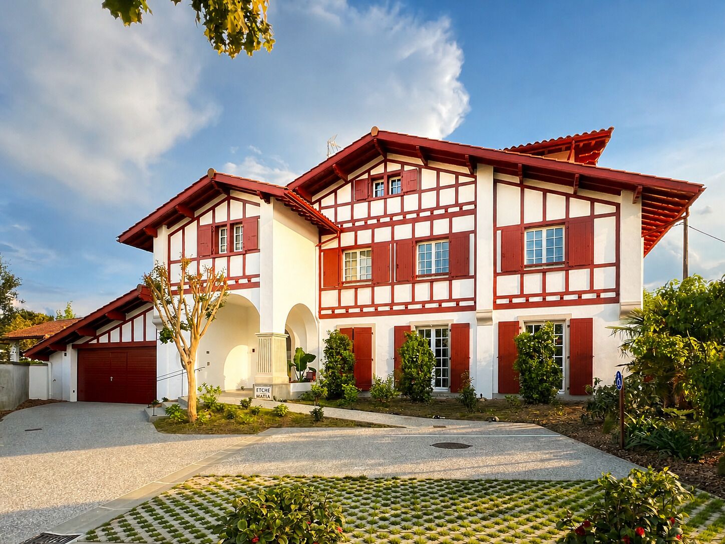 Fassade der Unterkunft