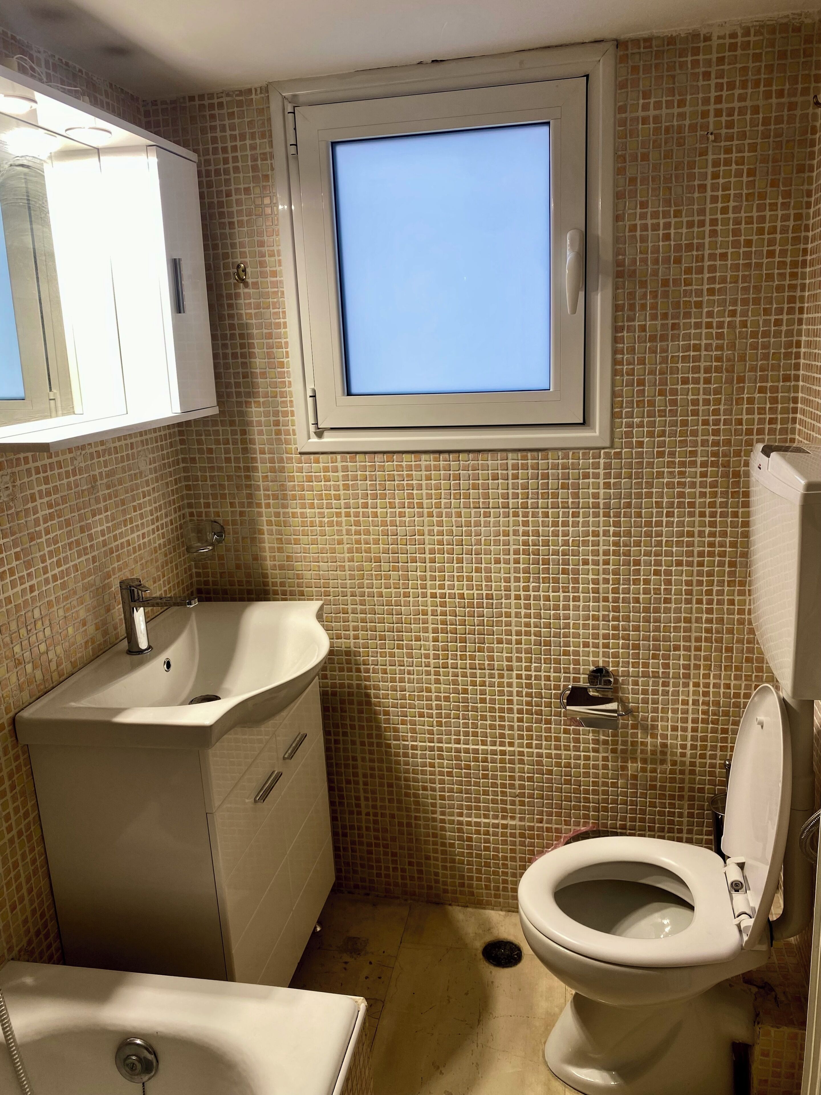 Haartrockner, Handtücher, Toilettenpapier