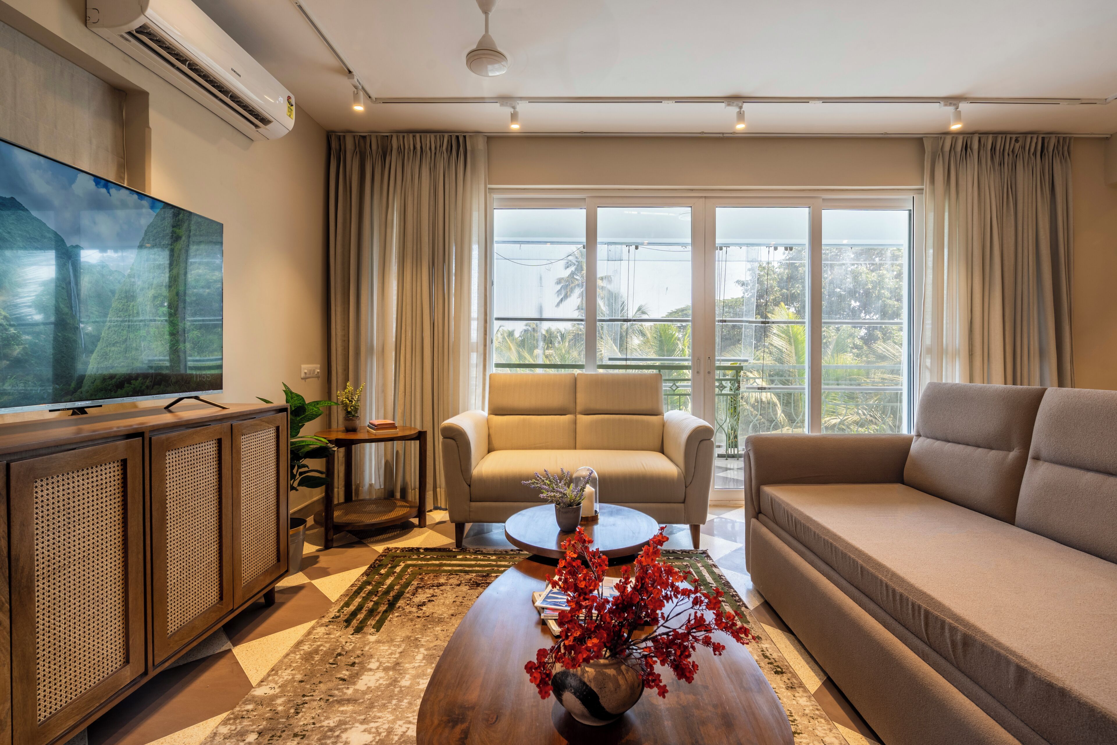 公寓, 3 間臥室, 露台 | 客廳