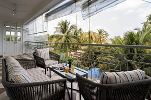 Apartamento, 3 habitaciones, balcón | Balcón