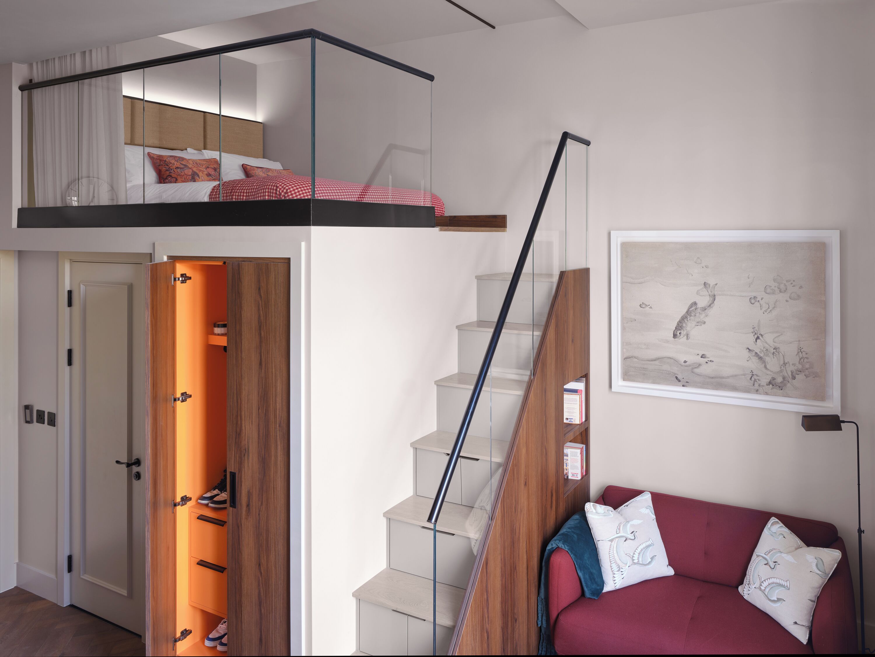 Luksus-loftsværelse - byudsigt