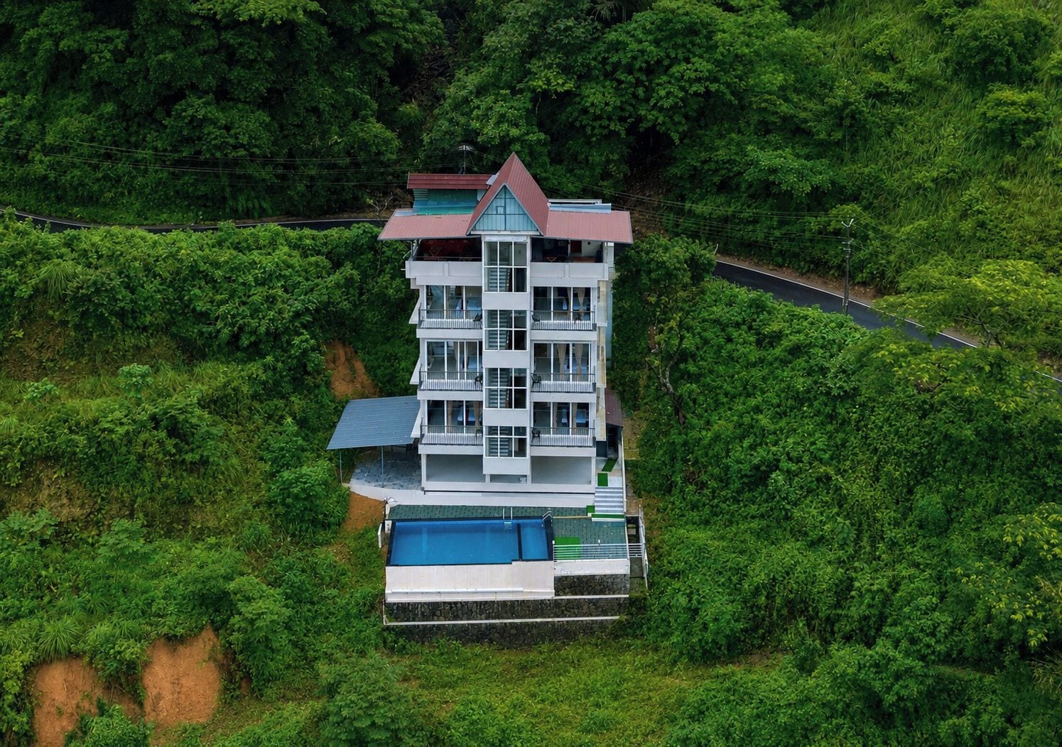 Pemandangan udara