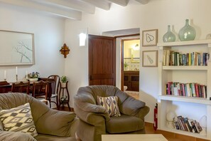 Living area - Villa 'Panada' with Private Pool, Wi-Fi, and Air Conditioning (Pollença)