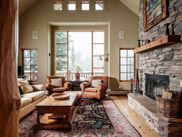 Living area - NEW! 7 Mountain Home 4-Bedroom (Big Sky)