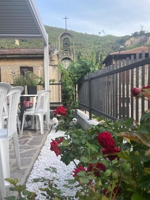 Outdoor dining - Marmore Charming House (Collestatte Piano)