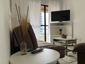 Living area - 2 Bedrooms with 2 Parking Spaces - 400m from the Beach BC (Balneário Camboriú)