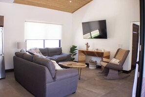 Bungalow, 3 Bedrooms, Accessible, Smoking | Living room - Golden Shore Villa in Tamarindo (Tamarindo)