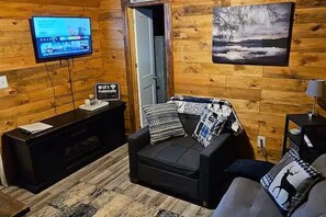 Smart TV, fireplace, DVD player - Cozy Cove Cabin in Townville on Lake Hartwell (Townville)