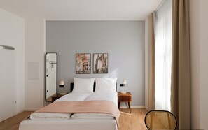 Suite | Individually decorated, individually furnished, desk, laptop workspace