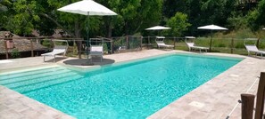 Outdoor pool - Private Umbrian Retreat with Pool near Marmore Falls • Sleeps 11 (Ferentillo)