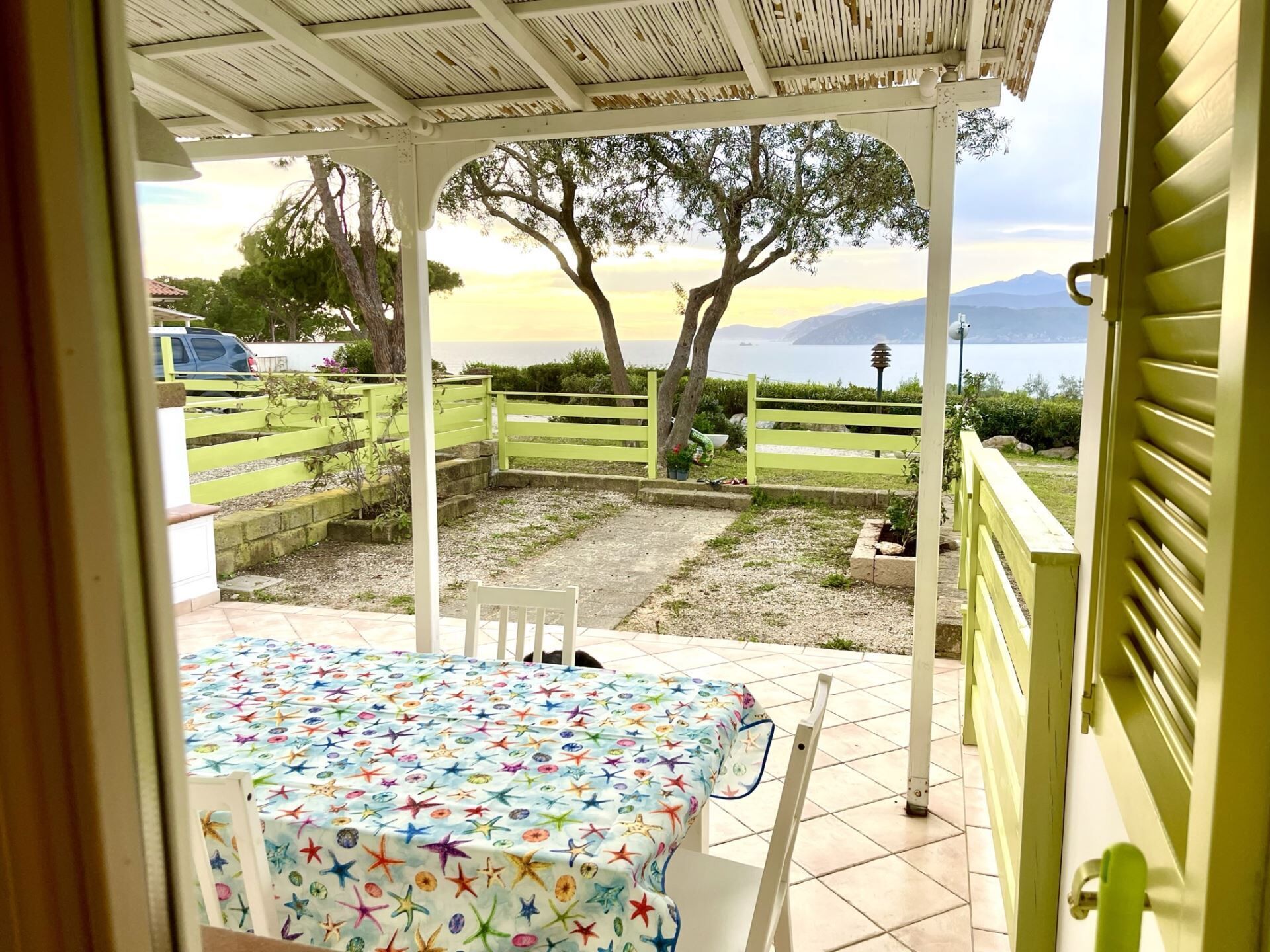 Comfort Apartment, 1 Bedroom, Sea View | Outdoor dining