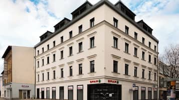 Voorkant van accommodatie