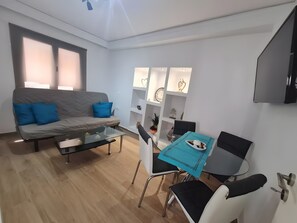 TV - Maria's Heaven House - Old Town Apartment with Private Terrace, Wi-Fi & Air Conditioning (Rodos)