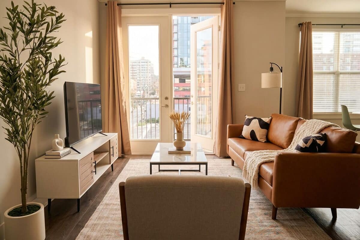 豪華公寓 | 起居區